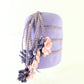 Shellie Mcdowell New York Ladies Lavendar Felt Boutique Hat W/ Flowers 7 56cm