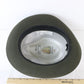 Cavanagh Hats New York Mens Sage Green Felt Fedora W/ Feathers MULTIPLE SIZES