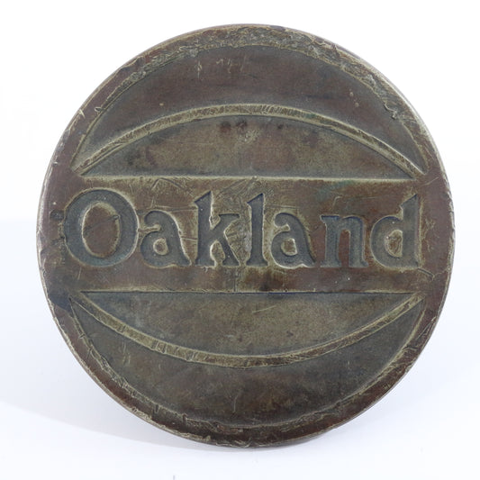 Oakland Automobile VERY EARLY Automotive Emblem Radiator Badge