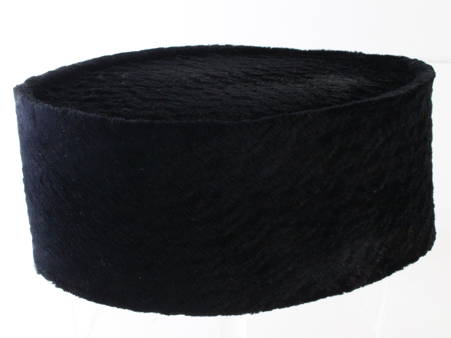 Ladies Black Wavie Elegant Boutique Vintage DESIGNER Hat 7 1/4 58cm