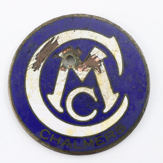 Chalmers Motor Corp. CMC Automobile Emblem Badge