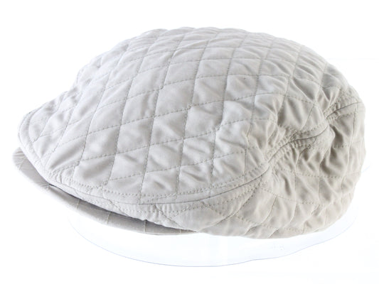 Lake Of The Isles Mens Beige Quilted Sport Cap MULTIPLE SIZES