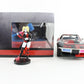 Harley Quinn Figure w/ 1969 Chevy Corvette Stingray Jada 1:24 Scale Model 31196
