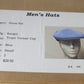 Kangol Mens Blue Tropic Lightweight Woven Flat Cap Ventair Cap S
