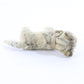 Antique Steiff Cat Stuffed Cat W/ Ribbon & Bell Glass Eyes 4"