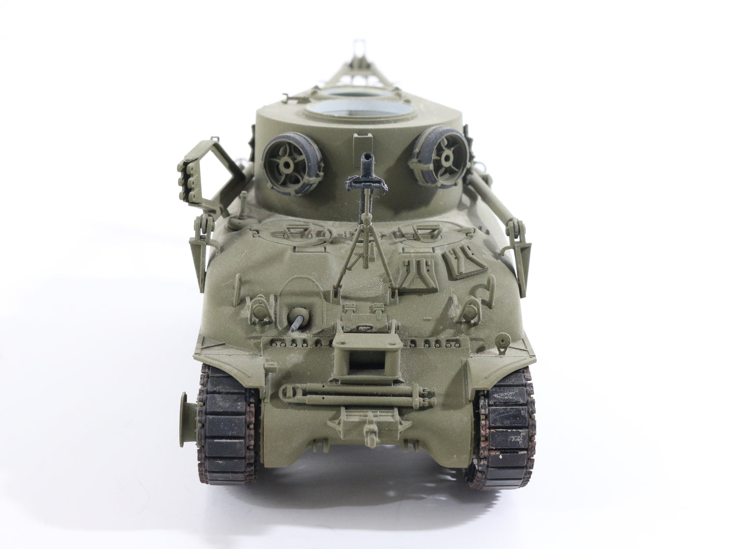 M32b1 Armored Recovery Military Vehicle Italeri? 1:35 Built Model Tank