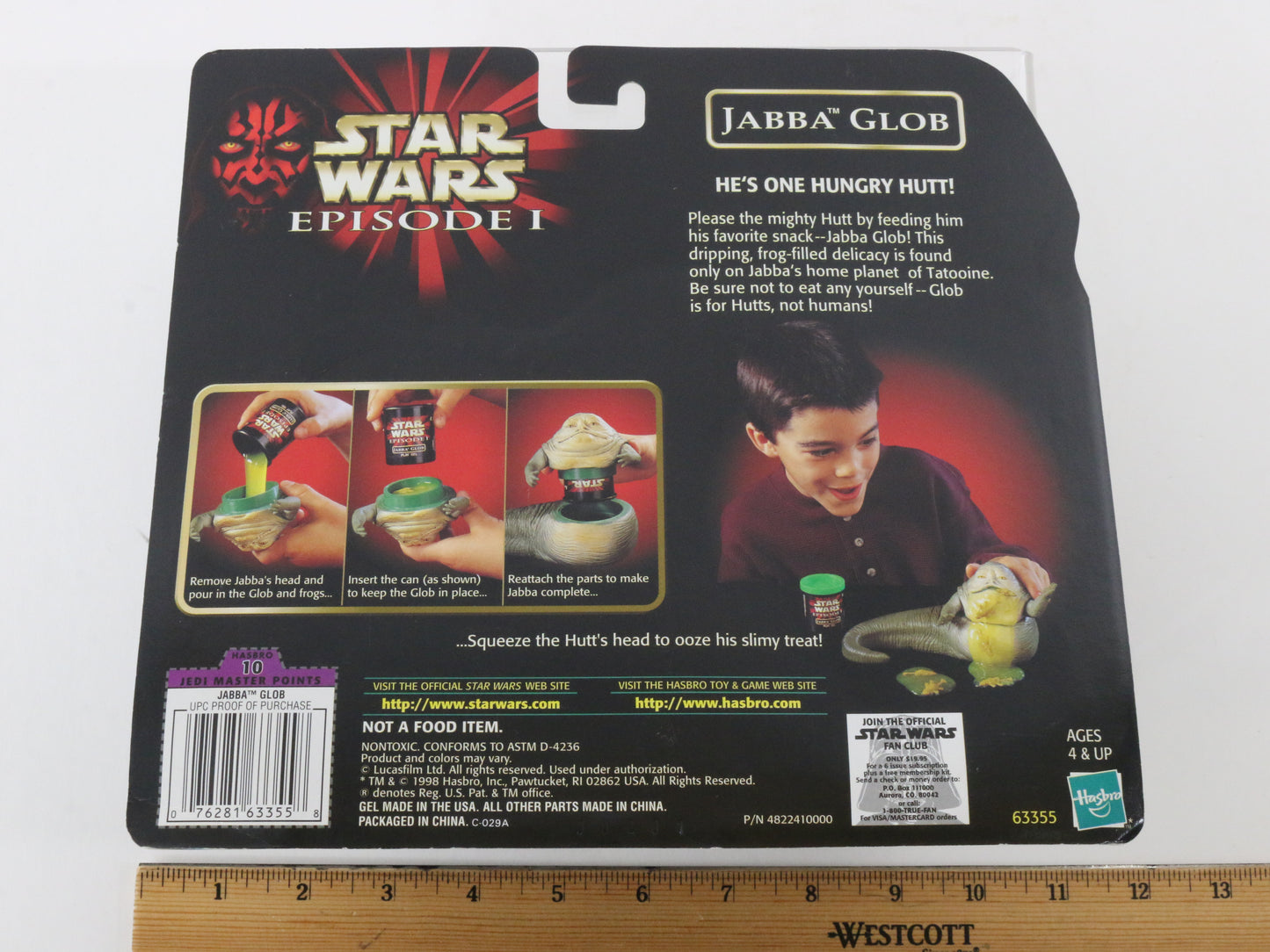 Jabba The Hut Glob Star Wars Ep 1 Hasbro 63355 Figure