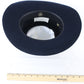 Stetson Billie Mens Navy Blue Wool Felt Vintage Cowboy Hat MULTIPLE SIZES