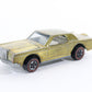 Vintage Hot Wheels Redline Custom Continental Mark III Gold Mattel 1968 USA