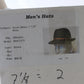 Biltmore Mens Straw Milan Fedora W/ Black and Red Band MULTIPLE SIZES