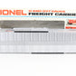 Lionel O 6-9405 Chattahoochee Cirr Silver Boxcar