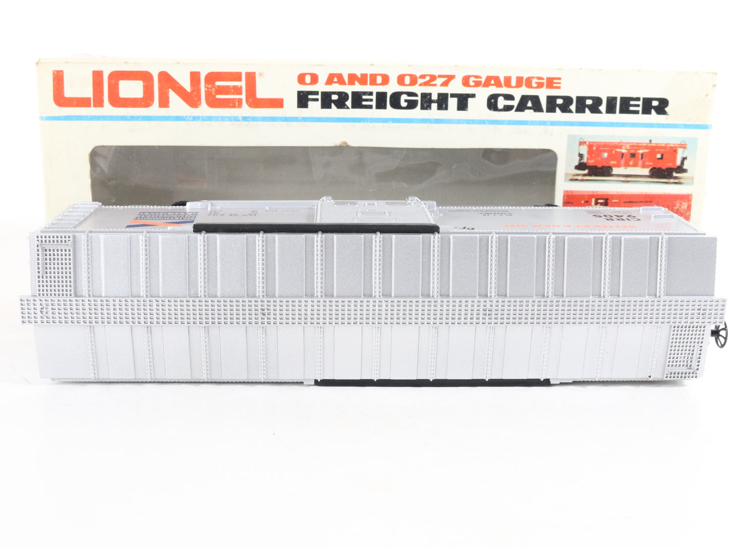 Lionel O 6-9405 Chattahoochee Cirr Silver Boxcar