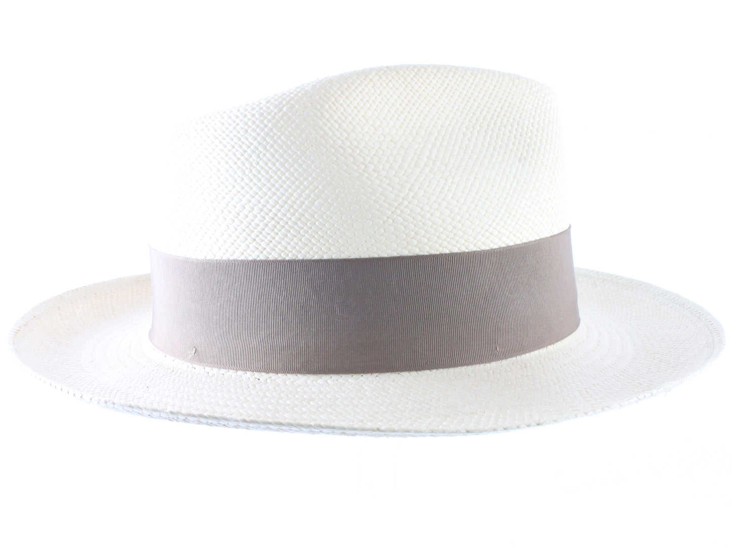 Biltmore Excello Mens Natural Tan Straw C Crown Hat 6 7/8 55cm