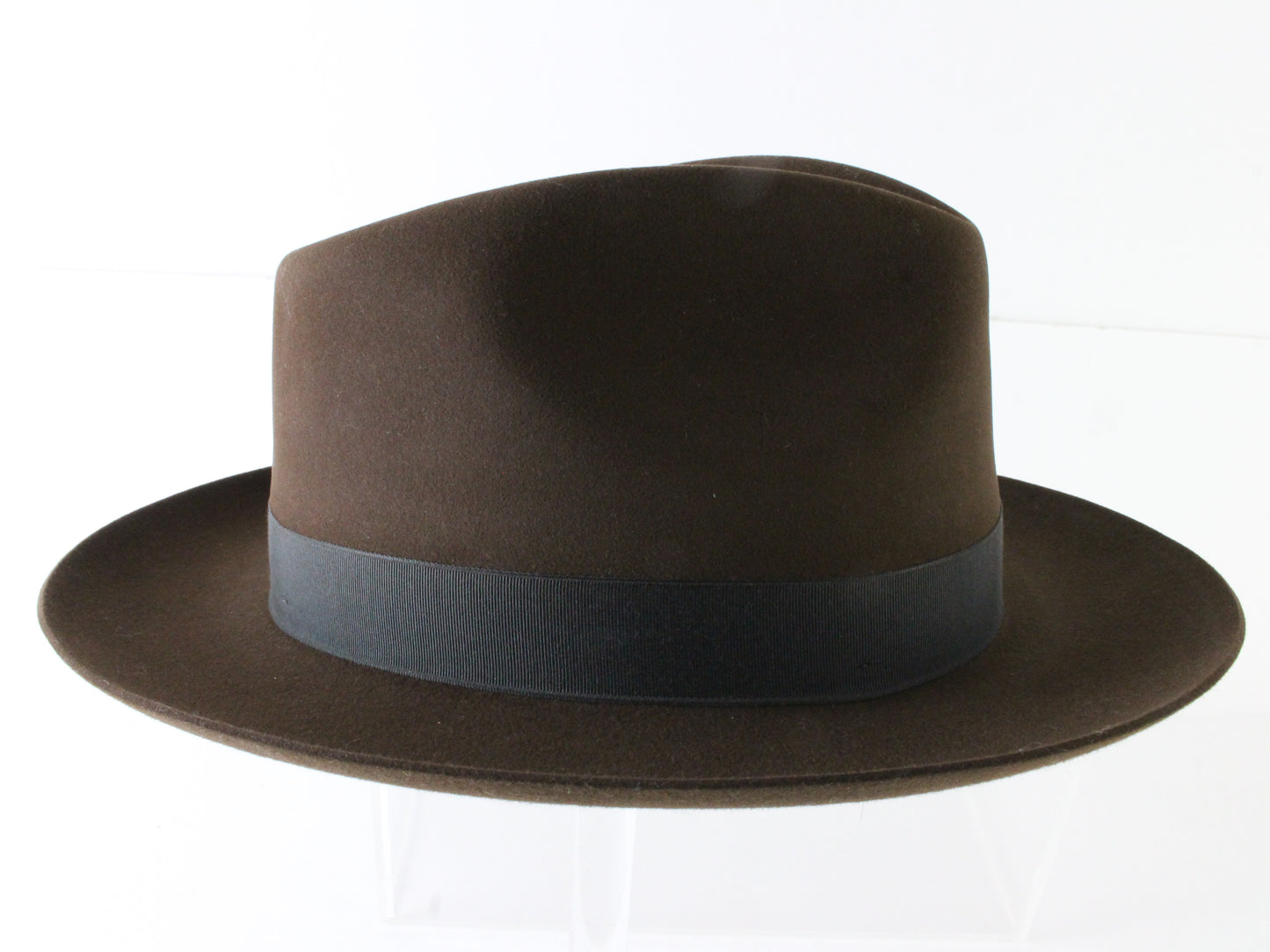 Stetson the Sovereign Mens Mink Brown Felt Fedora W/ Stetson Pin MULTIPLE SIZES