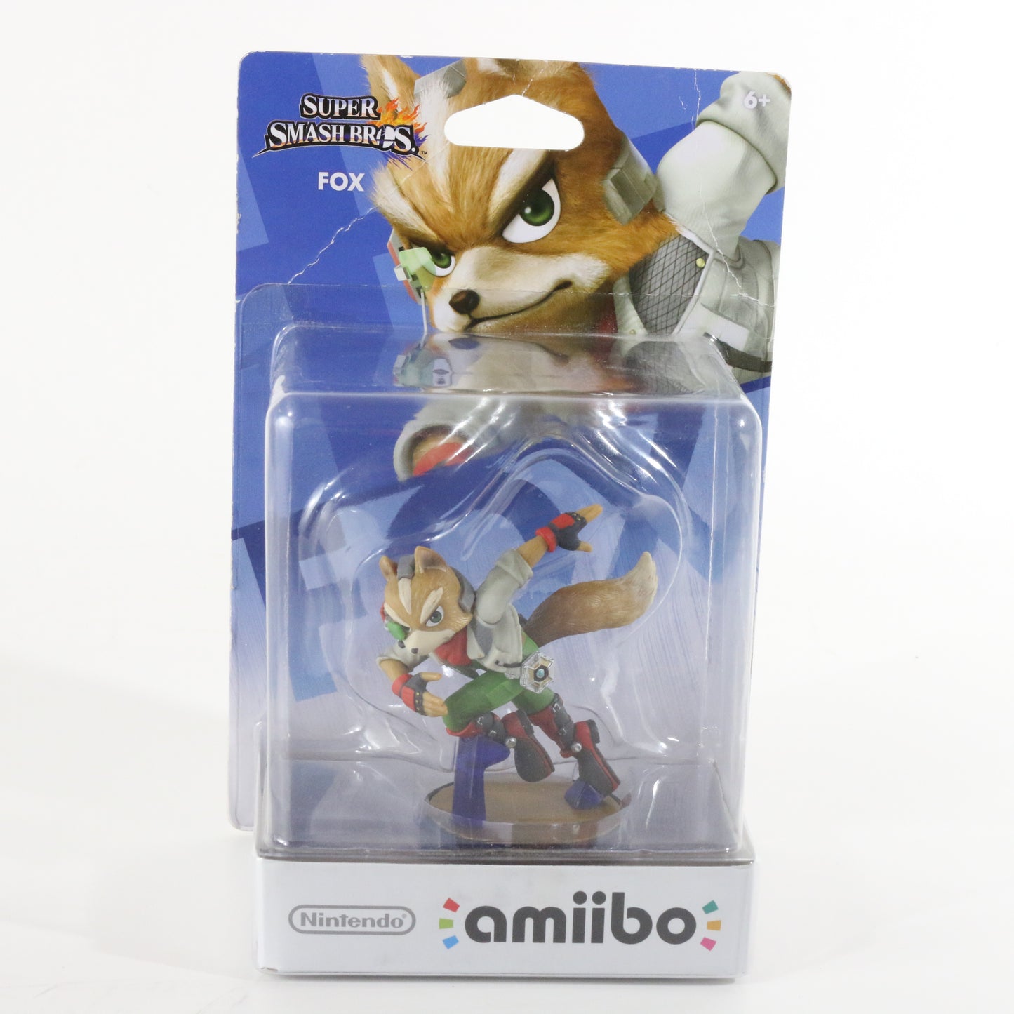 Fox Mccloud Star Fox Super Smash Bros Amiibo Figure Nintendo Sealed