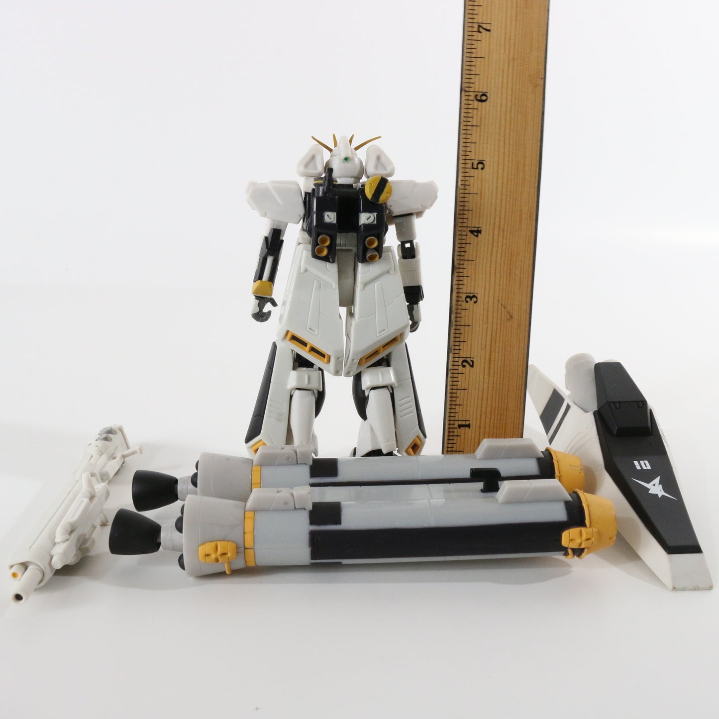 Gundam FA-93 HWS NU Heavy Weapon System Action Figure Bandai W/ Accessories