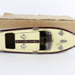 Vintage Blue Red & Yellow Wooden Battery Pleasure Speed Boat Japan 13��� & BOX