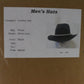 Fiesta Santa Barbara Mens Black Cowboy Hat W/ Silver Lace MULTIPLE SIZES