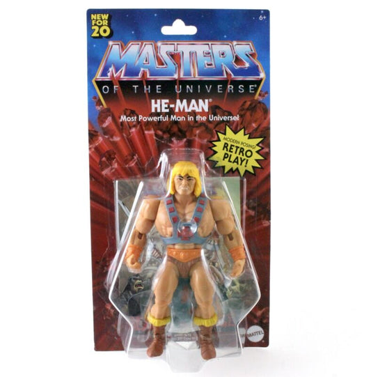 He-Man Most Powerful Man In The Universe MOTU Masters Of The Universe 2020 Retro