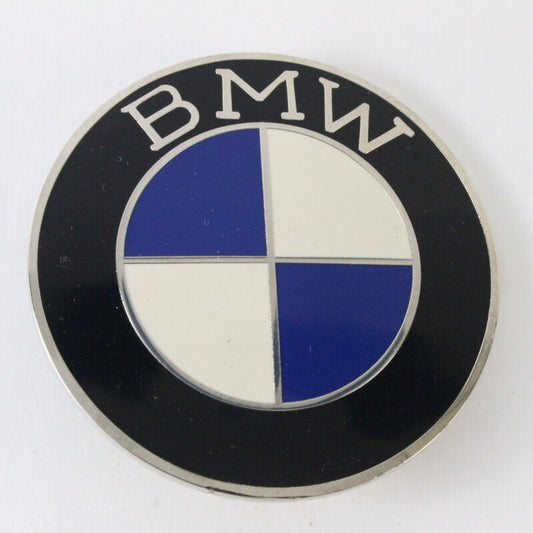 BMW 2.5" Metal Badge Emblem Hood Ornament Vintage Style Metal