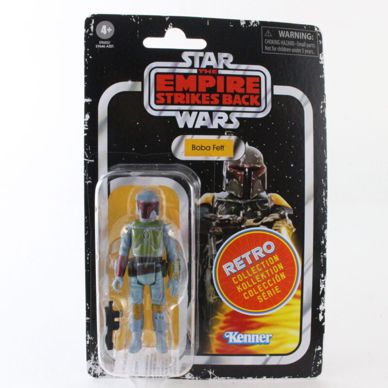 Boba Fett Star Wars Empire Strikes Back Retro Kenner 3.75" Action Figure