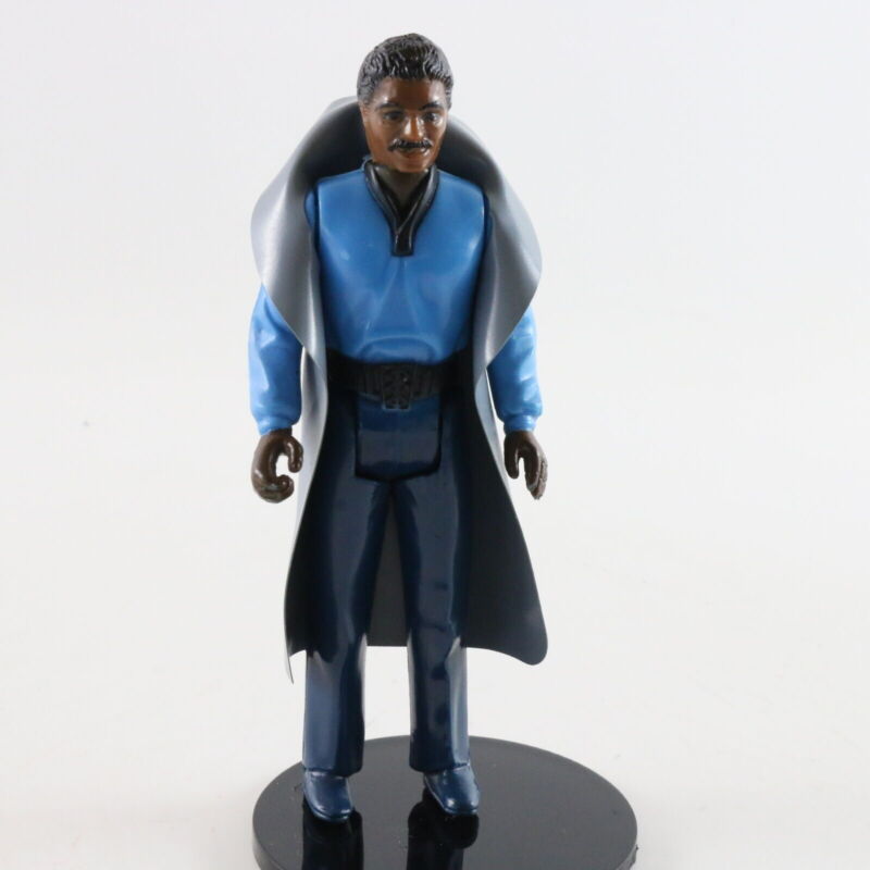 Vintage Star Wars Lando Calrissian Action Figure 1980 Kenner Straight Leg Cape