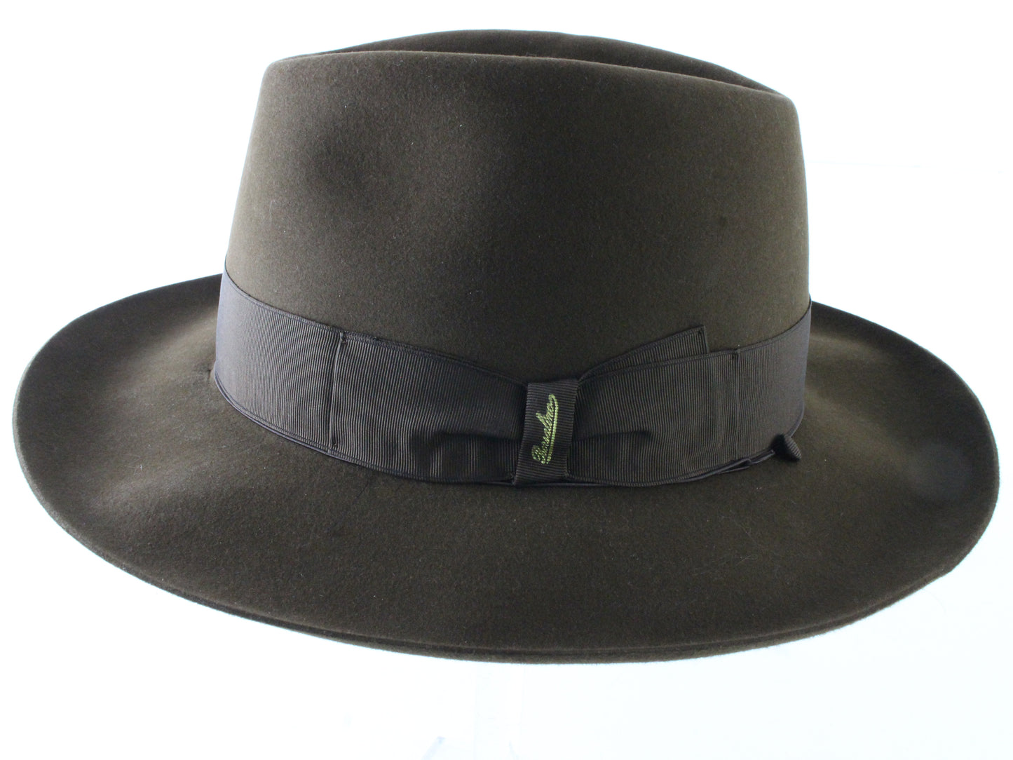 Borsalino Alessandria Mens Brown Felt Fedora W/ Tan Interior MULTIPLE SIZES