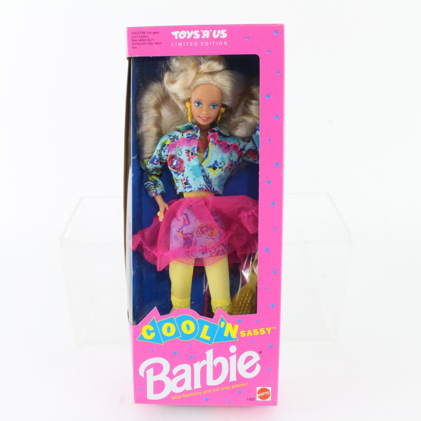 Cool N Sassy Barbie Toys R Us Limited Edition Blonde With Blue Outfit 1490