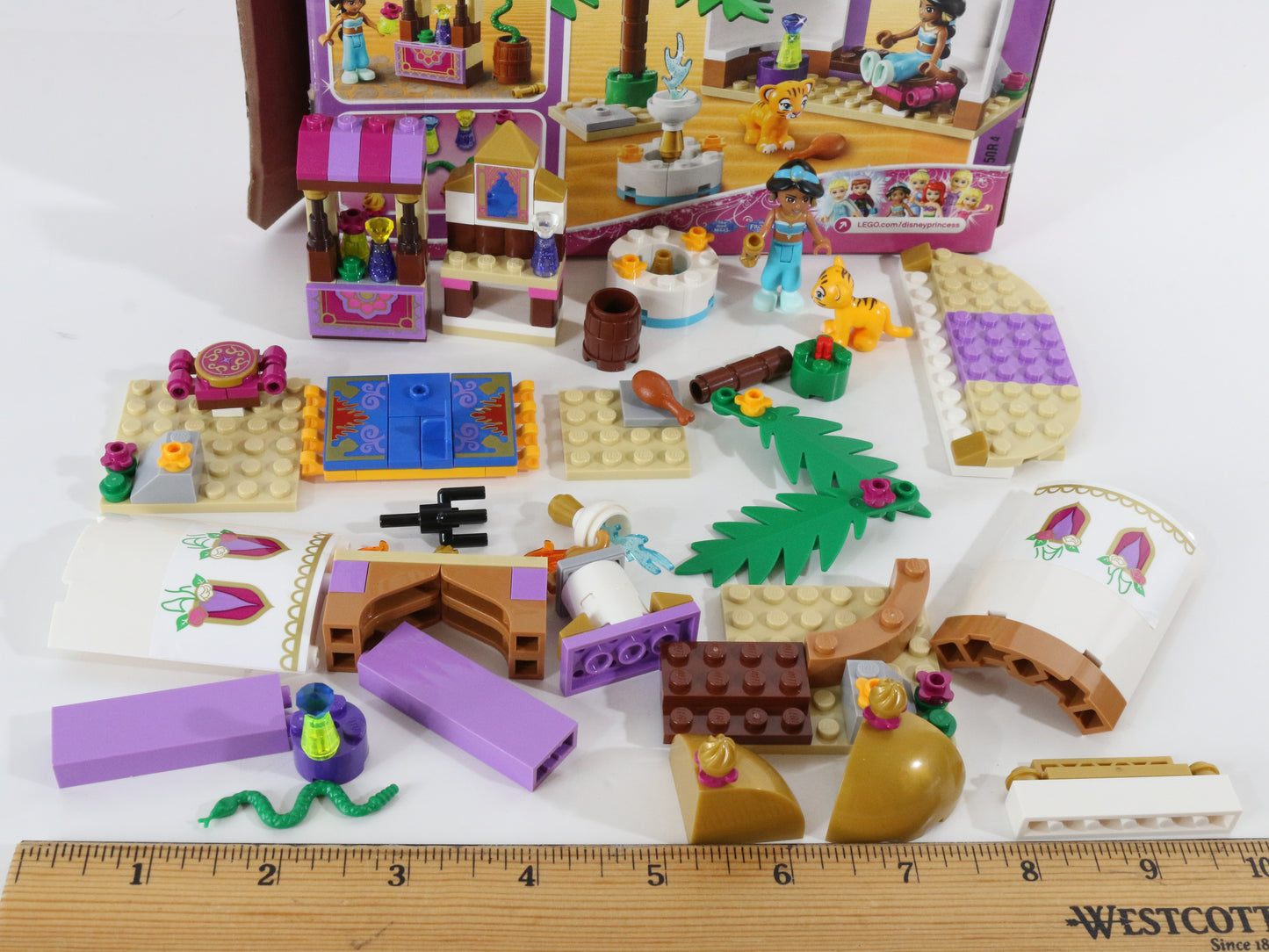 Lego Disney Jasmine Exotic Palace Mostly Built Set 41061 W/ Box & Instructions