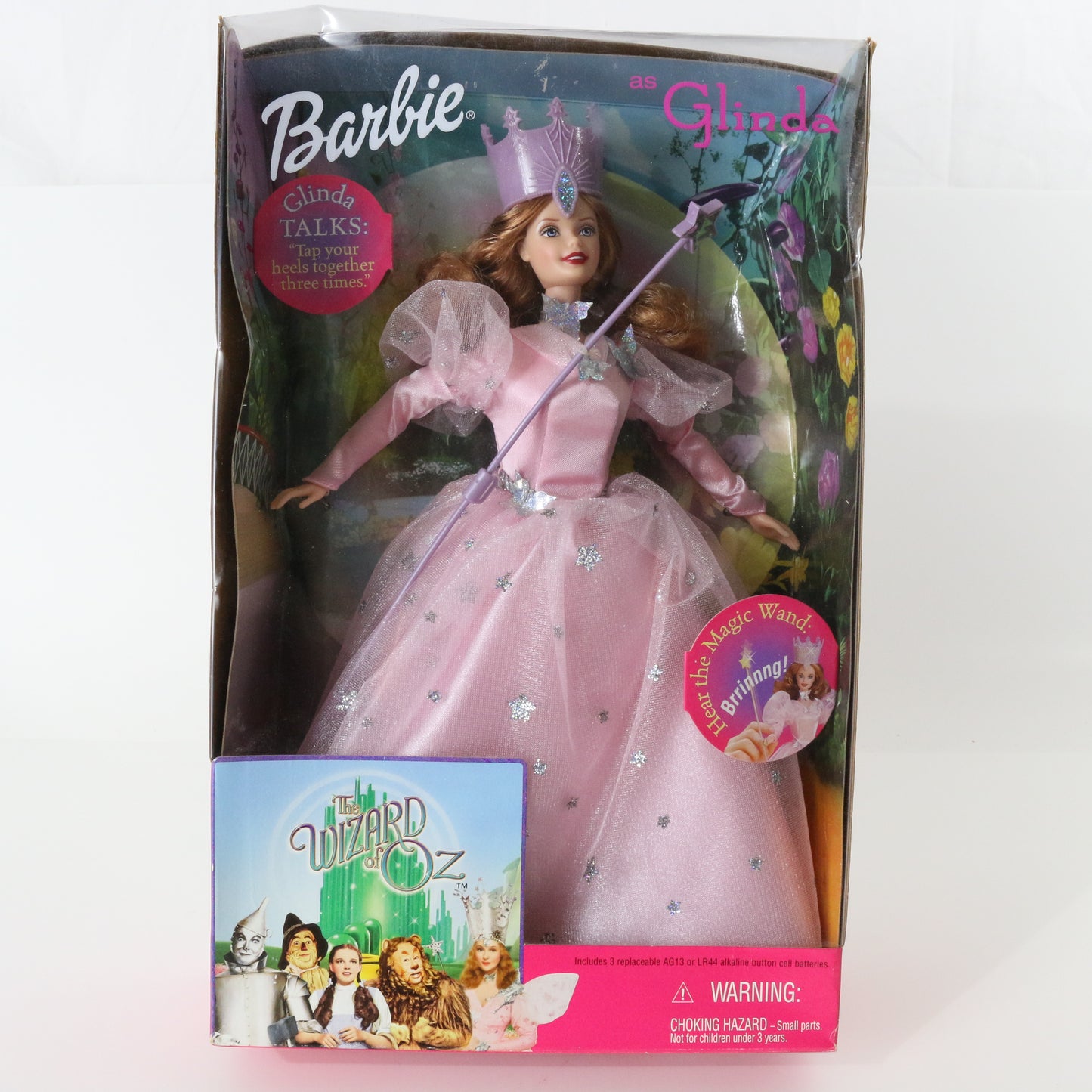 Glinda Wizard Of Oz Barbie Doll Mattel 1999 25813 IN BOX