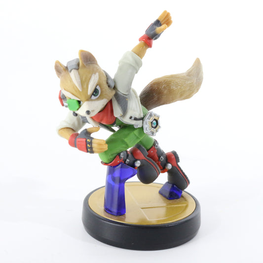 Star Fox Mccloud Amiibo Smash Bros Figure Nintendo Nvl-001