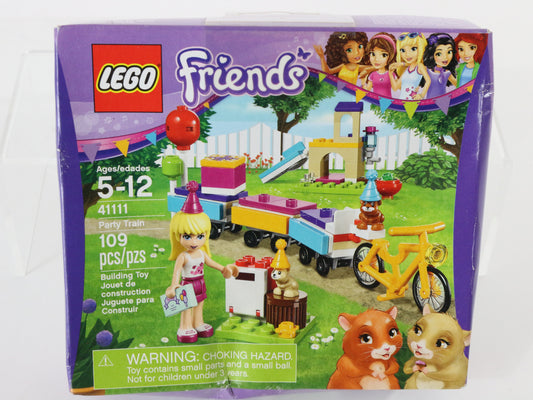 Lego Friends Stephanies Party Train Mostly Built Set 41111 W/ Box & Instructions