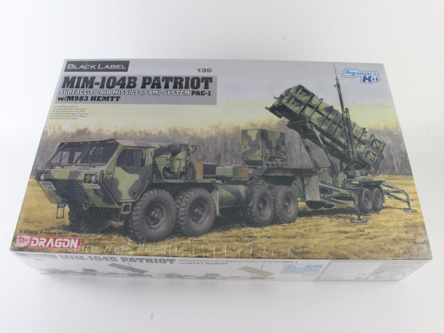 MIM-104b Patriot Surface-to-air Missile Pac-1 Black Label 1:35 Dragon 3558