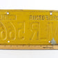1956 California License Plate VLR566 Original Vintage Metal Automobile