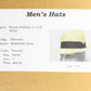 Biltmore Mens Natural Tan Fine Weave Straw Hat W/ Black Band S