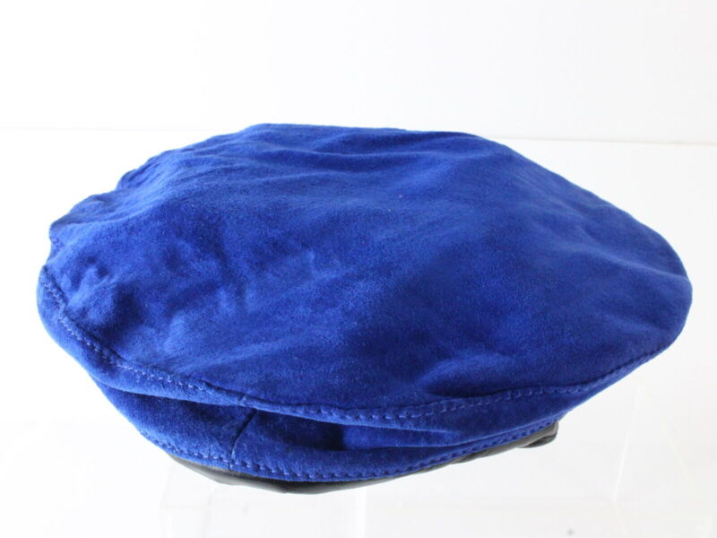 Winfield Cover Co Ladies Royal Blue Swede Beret Size: L