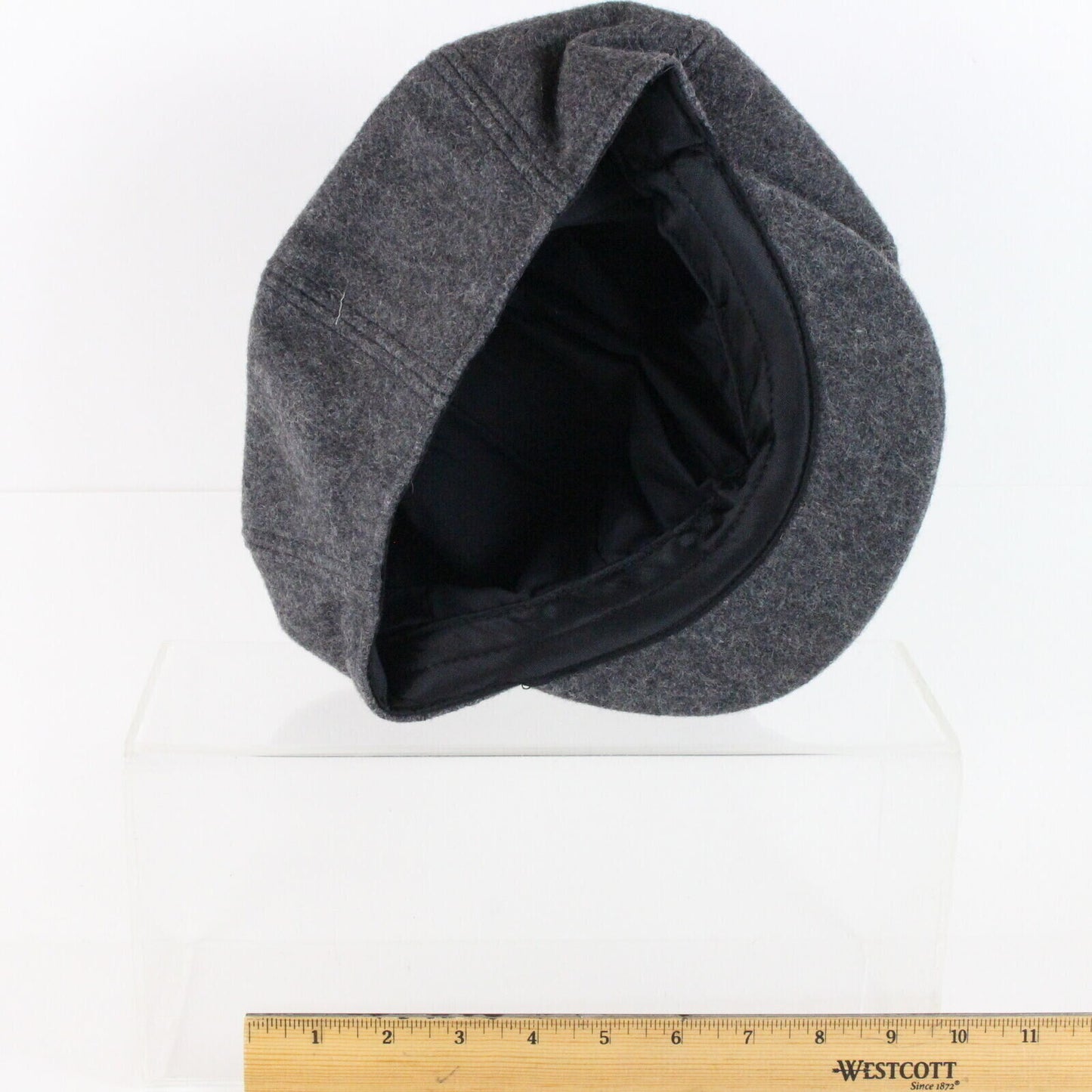 Biltmore Ivy Cap Grey Wool Laine Canada Medium 56cm