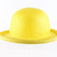 Miss Bierner Bowler Yellow Straw Usa Ladies Spring & Summer Hat 7 56cm