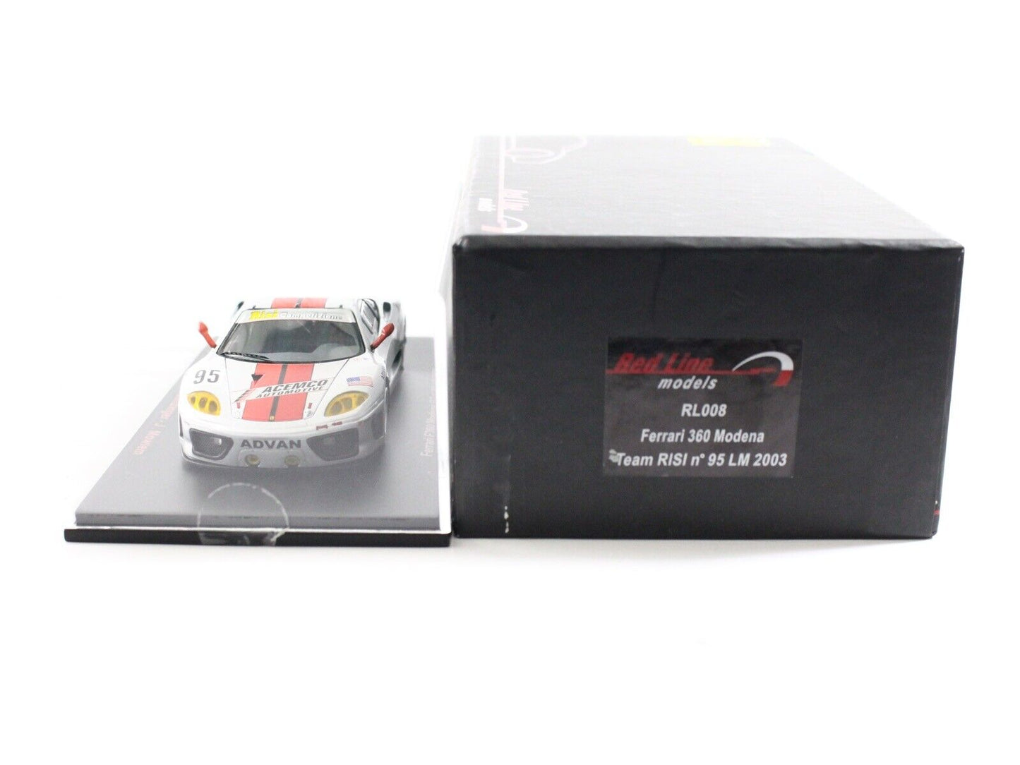 Ferrari 360 Modena #95 Team RISI Le Mans 2003 Red Line Spark 1:43 RL008