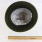 Vintage Mallory Mens Burnish Green Felt Fedora Hat 6 5/8