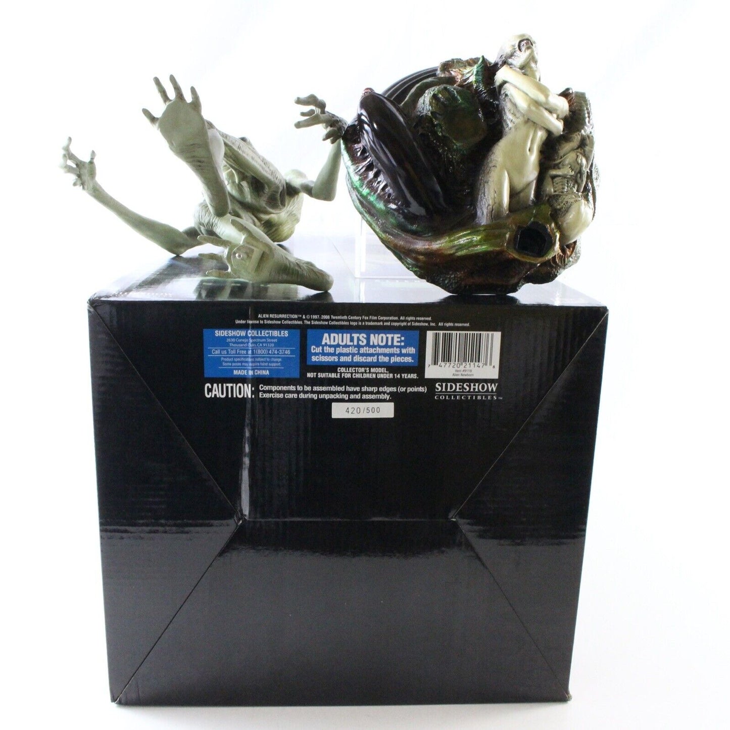 Alien Newborn Resurrection Diorama Sideshow Collectibles 9119 #420/500