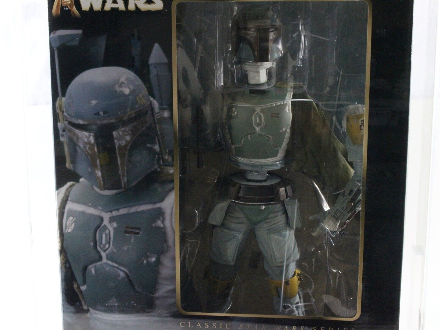 Boba Fett Star Wars Saga Snap Fit Kotobukiya ARTFX 1:7 AFA 90 NM+/MT