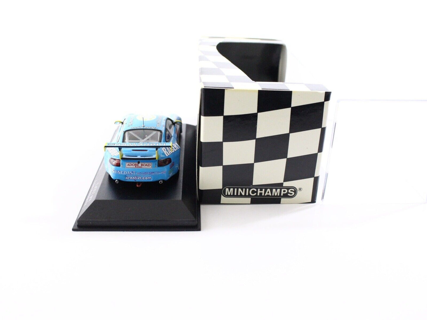 2002 Porsche 911 GT3 RS Le Mans #81 B Luhr Bernhard Winner Minichamps 1:43 Model