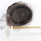 Adolfo II Excello Pillbox Ladies Hat Sable Brown Wool Felt 6 7/8 55cm
