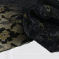 Vintage Lyda Black And Gold Lace Fancy Womens Hat 6 1/4 50cm
