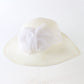 Vintage Miss Bierner Made In USA Straw Womens Hat 6 7/8 55cm