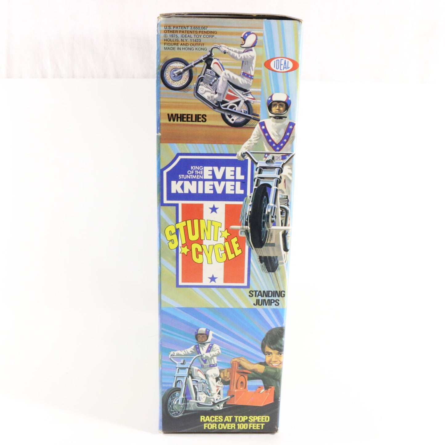 Evel Knievel Stunt Cycle King Of The Stuntmen Ideal Gyro Powered Unopened Box