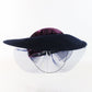Sonni San Francisco 100% Wool Felt Navy & Purple Womens Hat 7 56cm