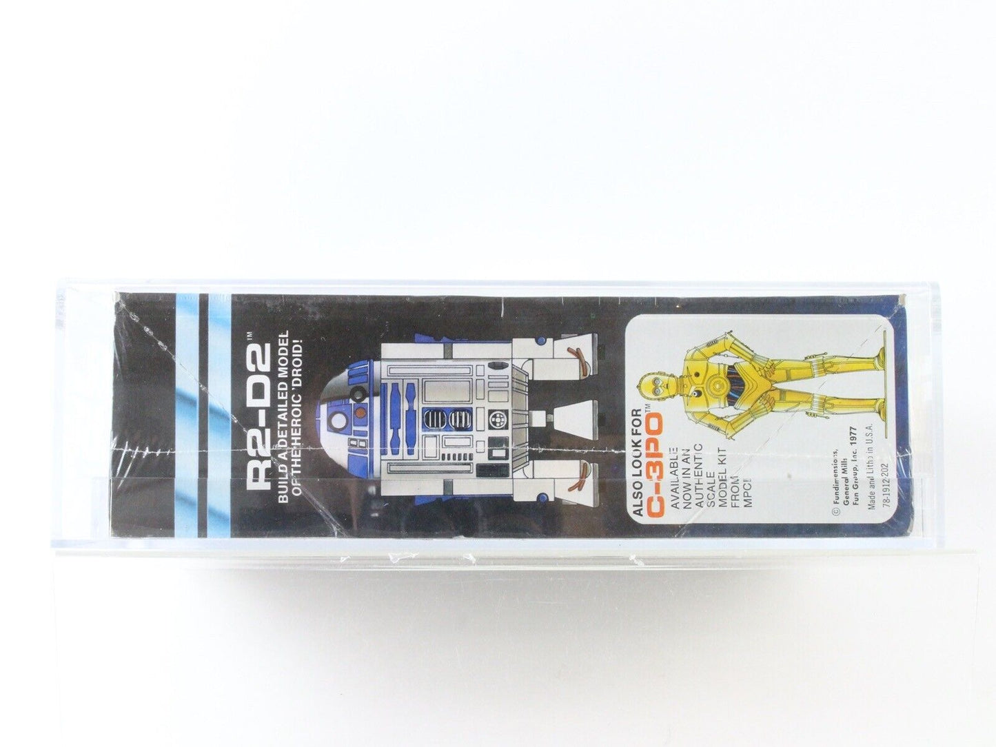 R2-D2 Vintage 1977 Star Wars Kit MPC 1-1912 AFA Graded 85 NM+