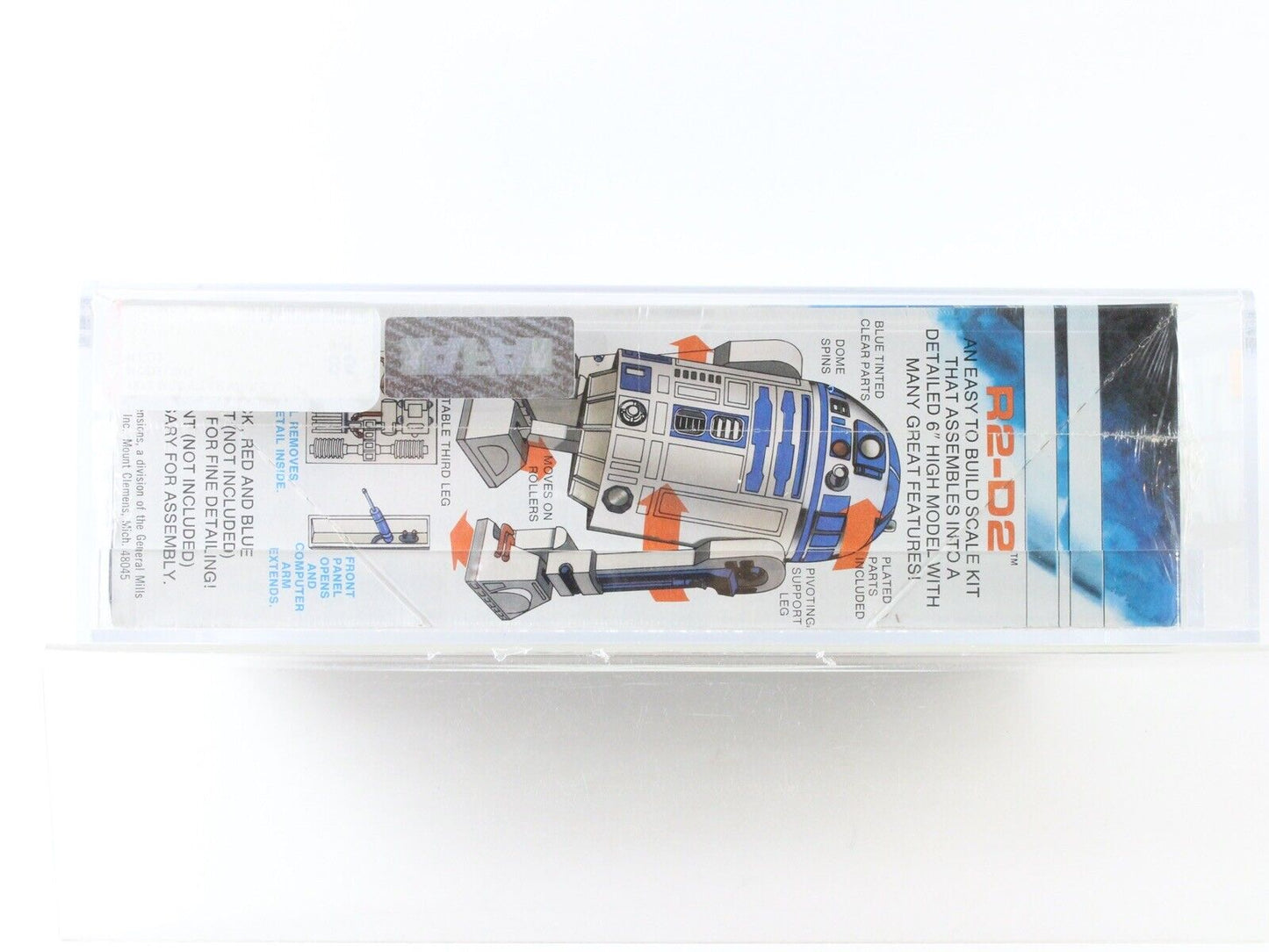 R2-D2 Vintage 1977 Star Wars Kit MPC 1-1912 AFA Graded 85 NM+